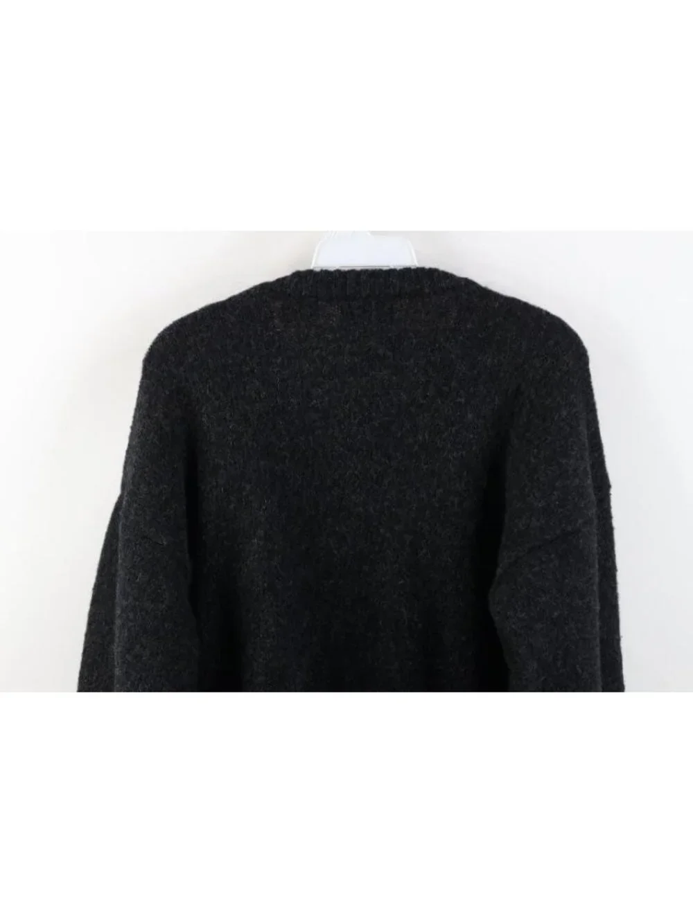 Vintage 90s Streetwear Womens Large Shetland Wool Knit Argyle Diamond Sweater